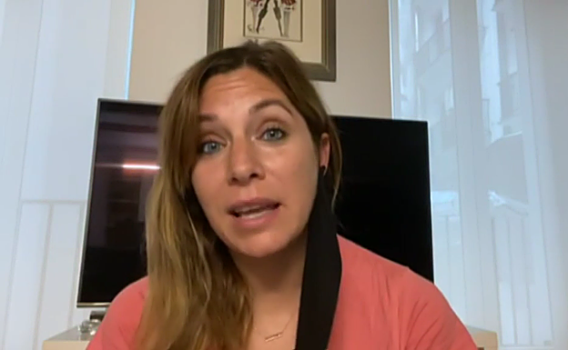 Leire Martínez, cantante de La Oreja de Van Gogh.