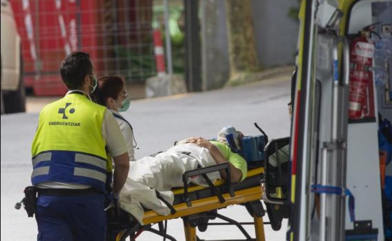 Ingreso en el Hospital Donostia. 