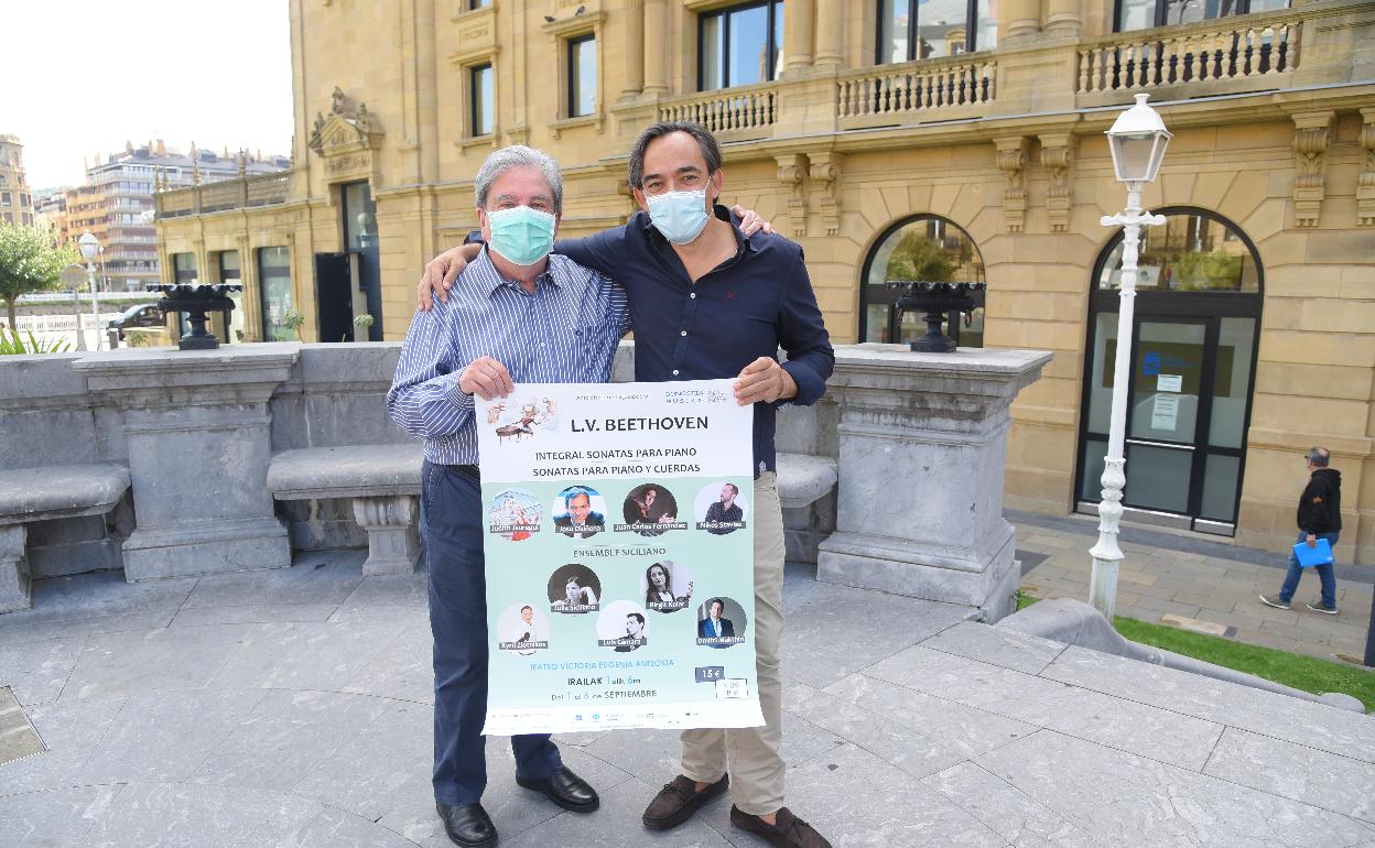 Donostia Musika retoma los dos ciclos dedicados a Beethoven