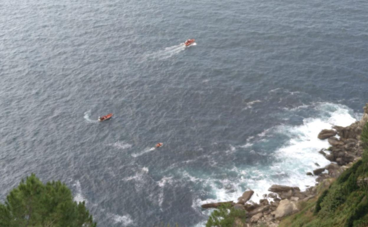 Parapentista rescatado en las rocas de Igeldo