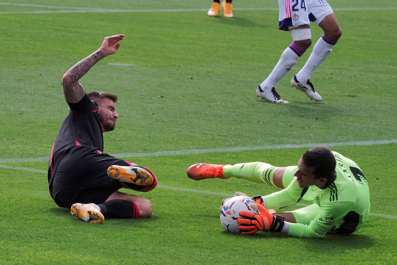 Fotos: Las mejores imágenes del partido Valladolid-Real Sociedad