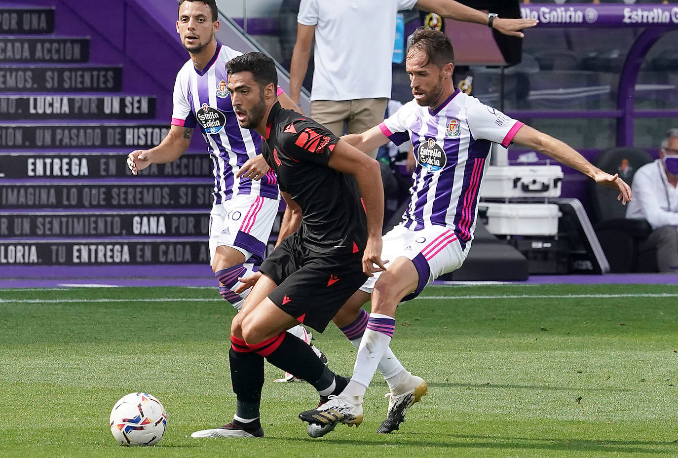 Fotos: Las mejores imágenes del partido Valladolid-Real Sociedad