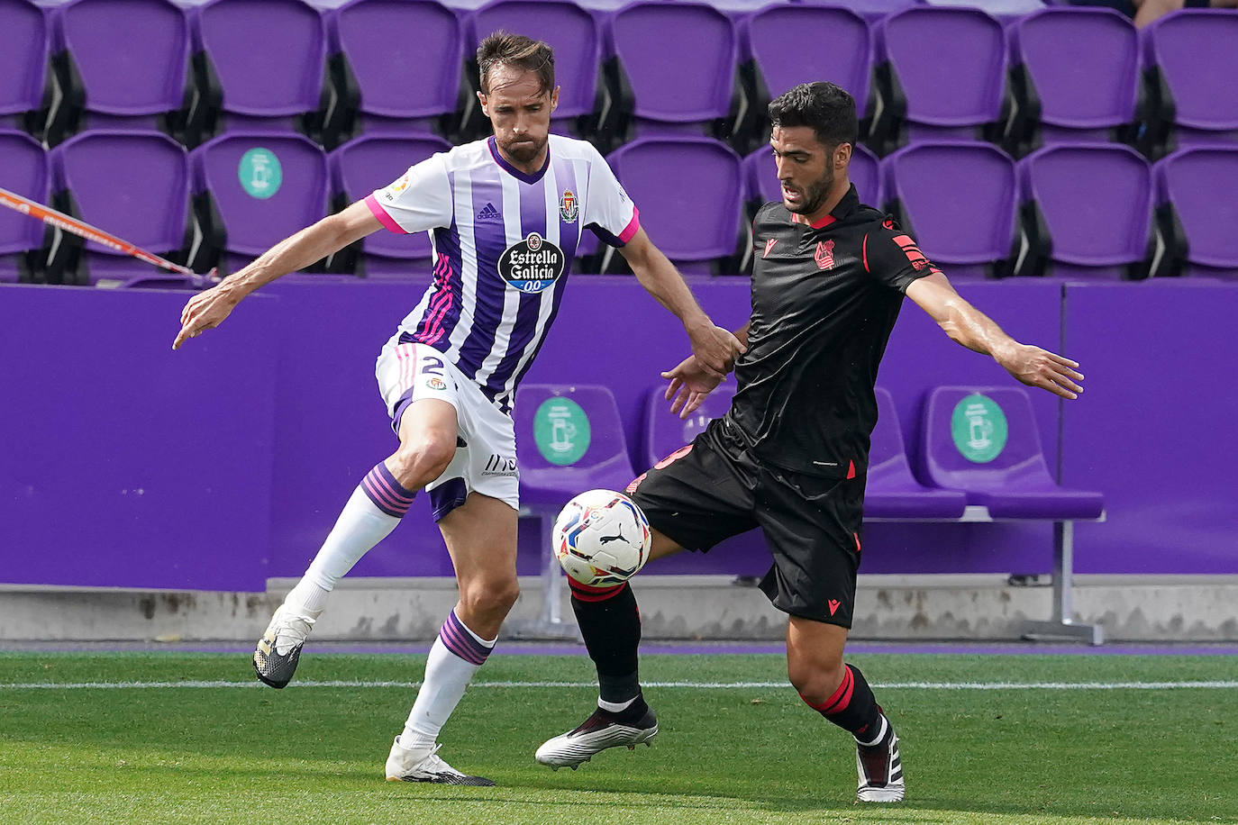 Fotos: Las mejores imágenes del partido Valladolid-Real Sociedad