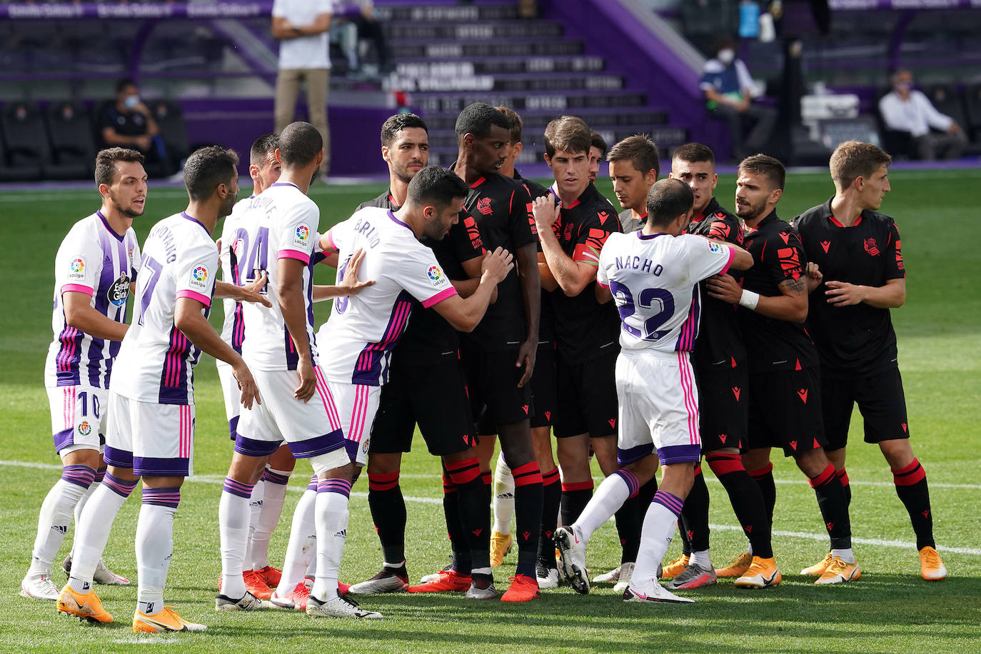 Fotos: Las mejores imágenes del partido Valladolid-Real Sociedad