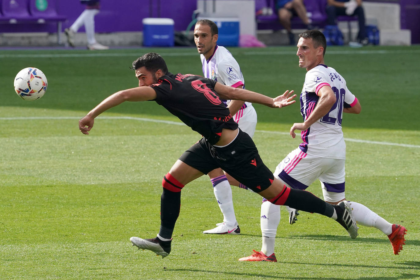 Fotos: Las mejores imágenes del partido Valladolid-Real Sociedad