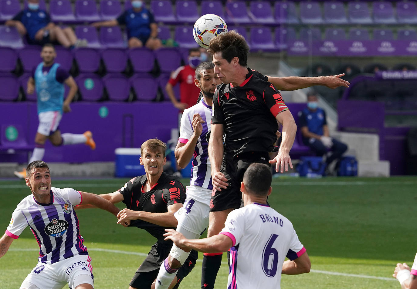 Fotos: Las mejores imágenes del partido Valladolid-Real Sociedad