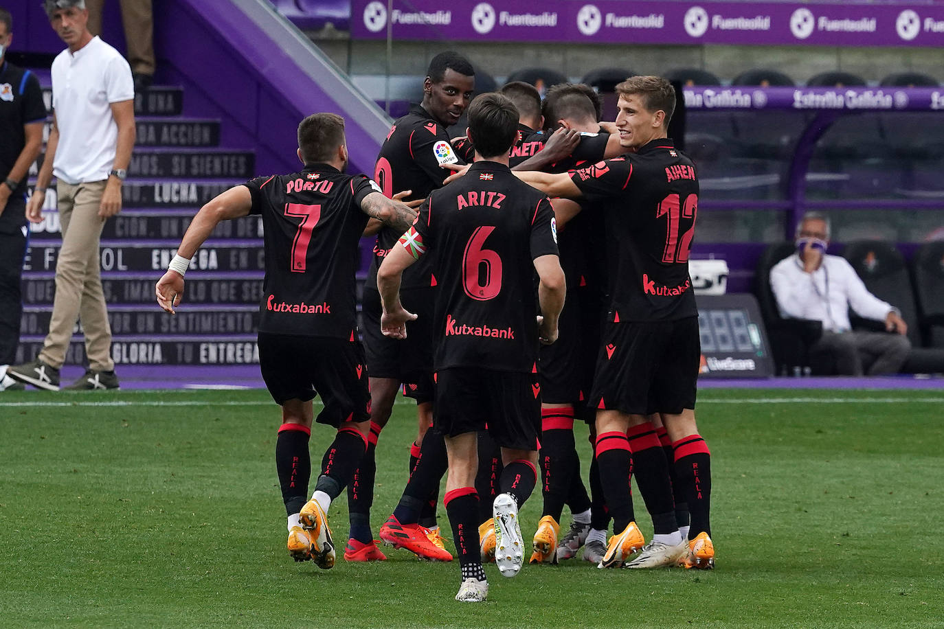 Fotos: Las mejores imágenes del partido Valladolid-Real Sociedad