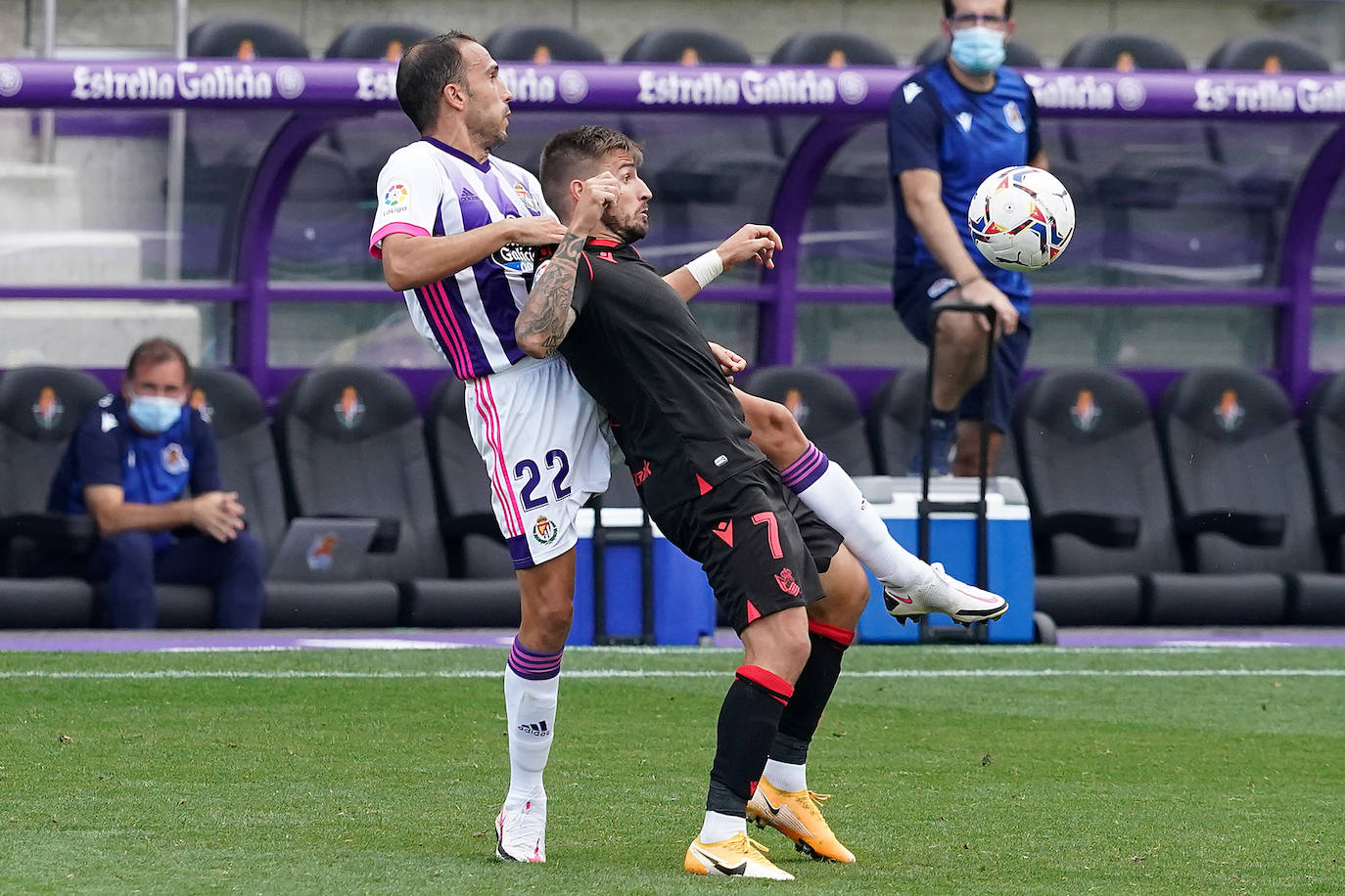 Fotos: Las mejores imágenes del partido Valladolid-Real Sociedad