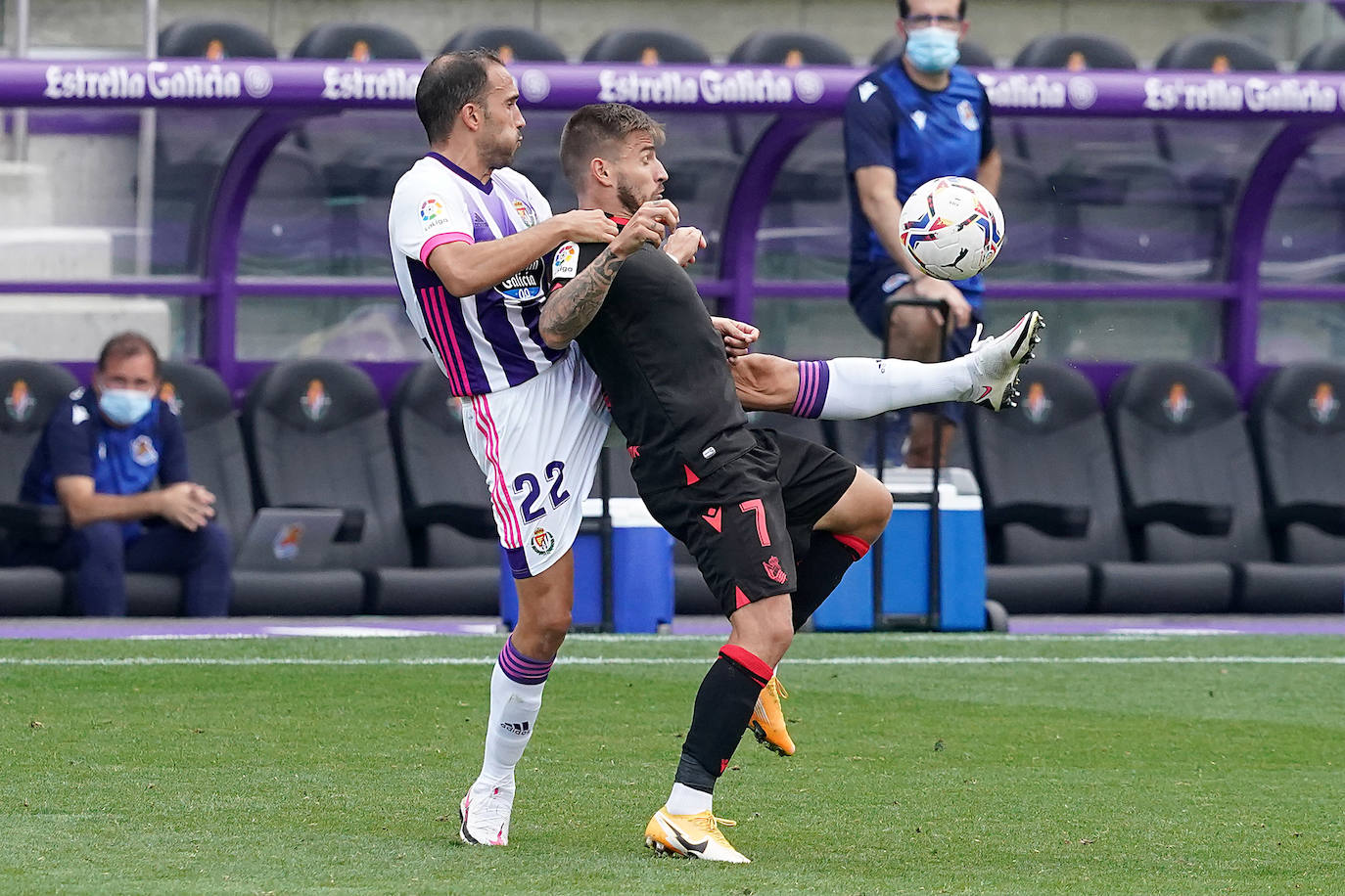 Fotos: Las mejores imágenes del partido Valladolid-Real Sociedad