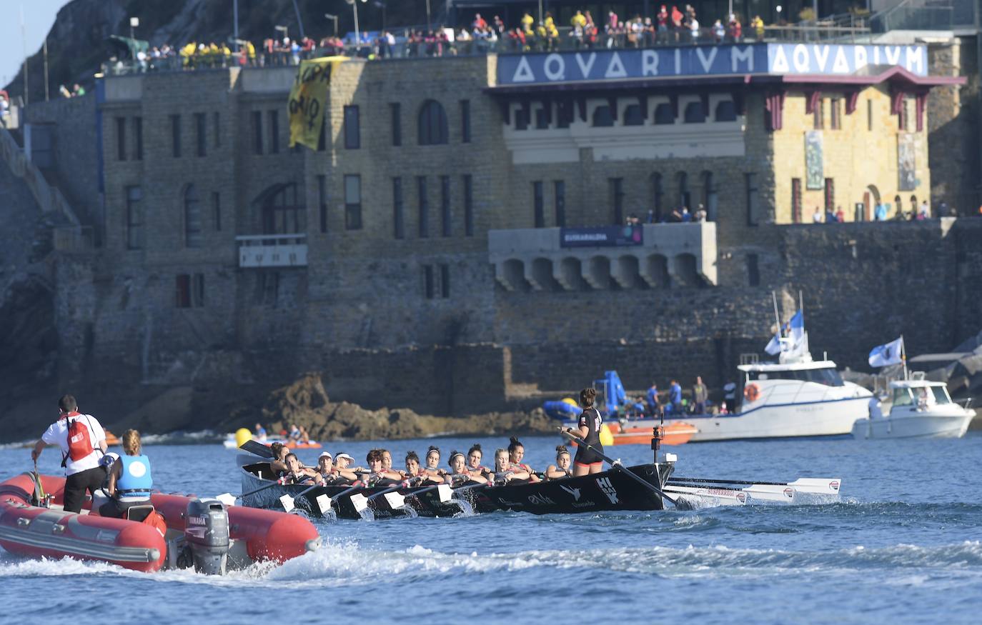 Orio gana la Bandera de La Concha femenina