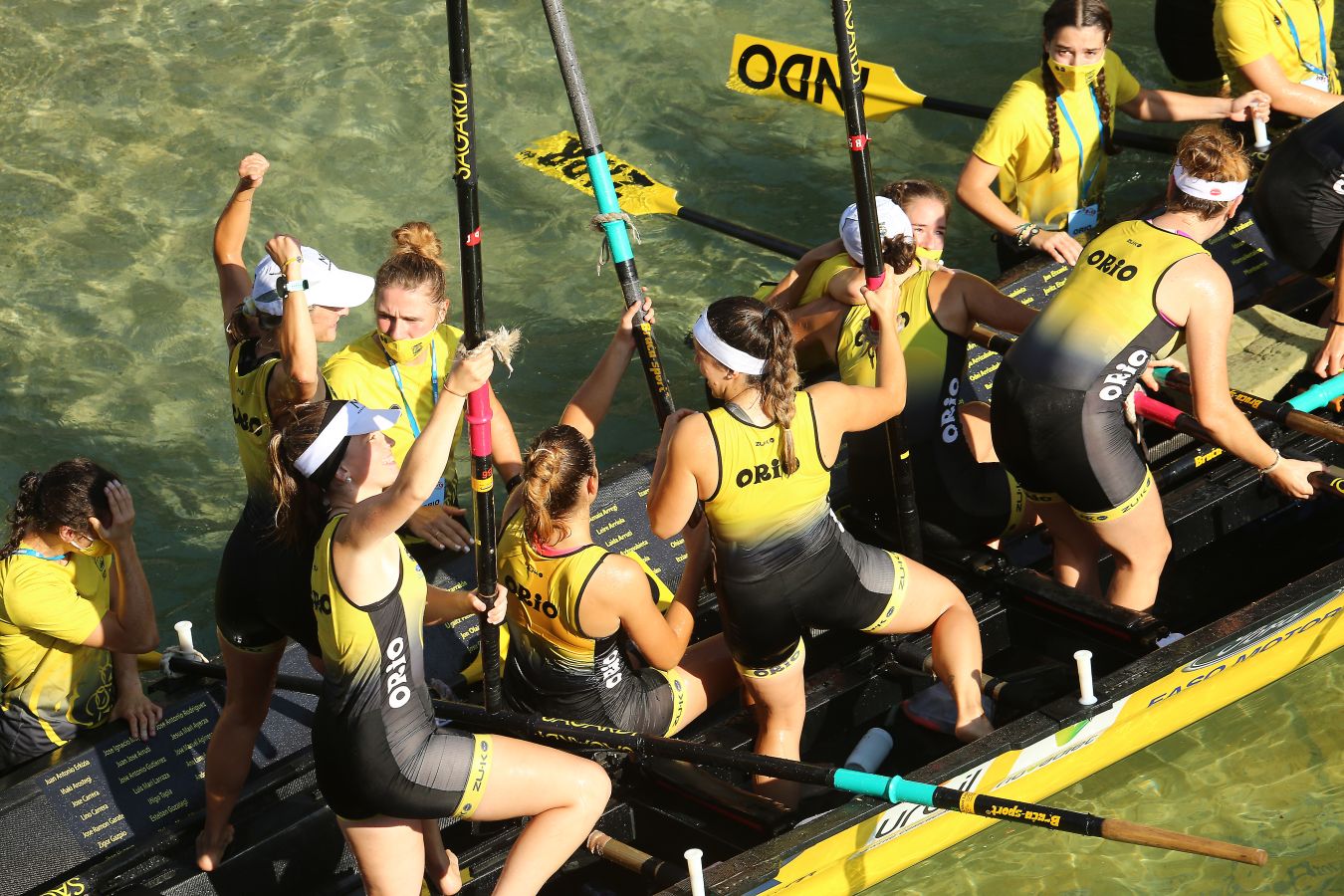 Orio gana la Bandera de La Concha femenina