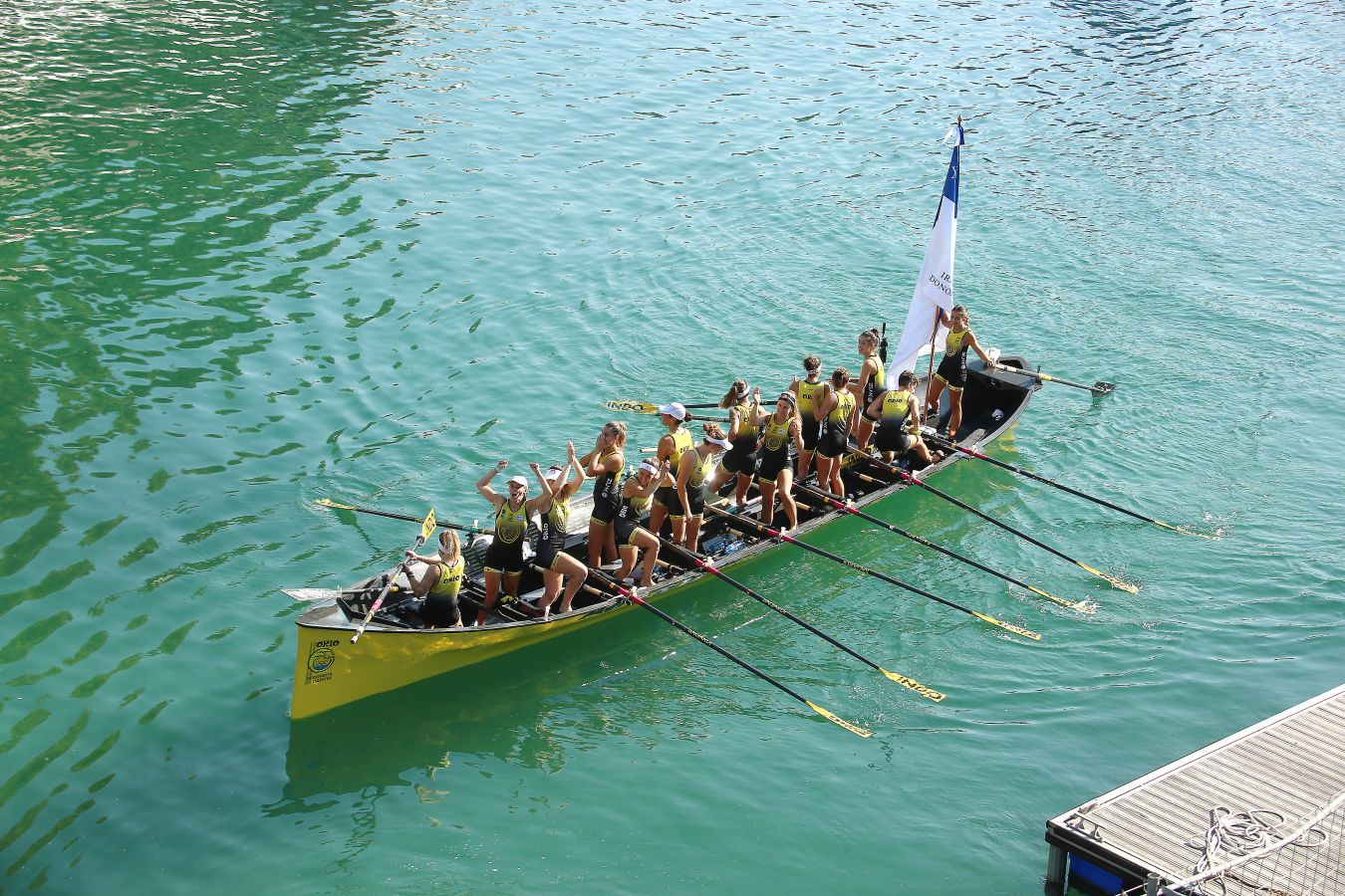 Orio gana la Bandera de La Concha femenina
