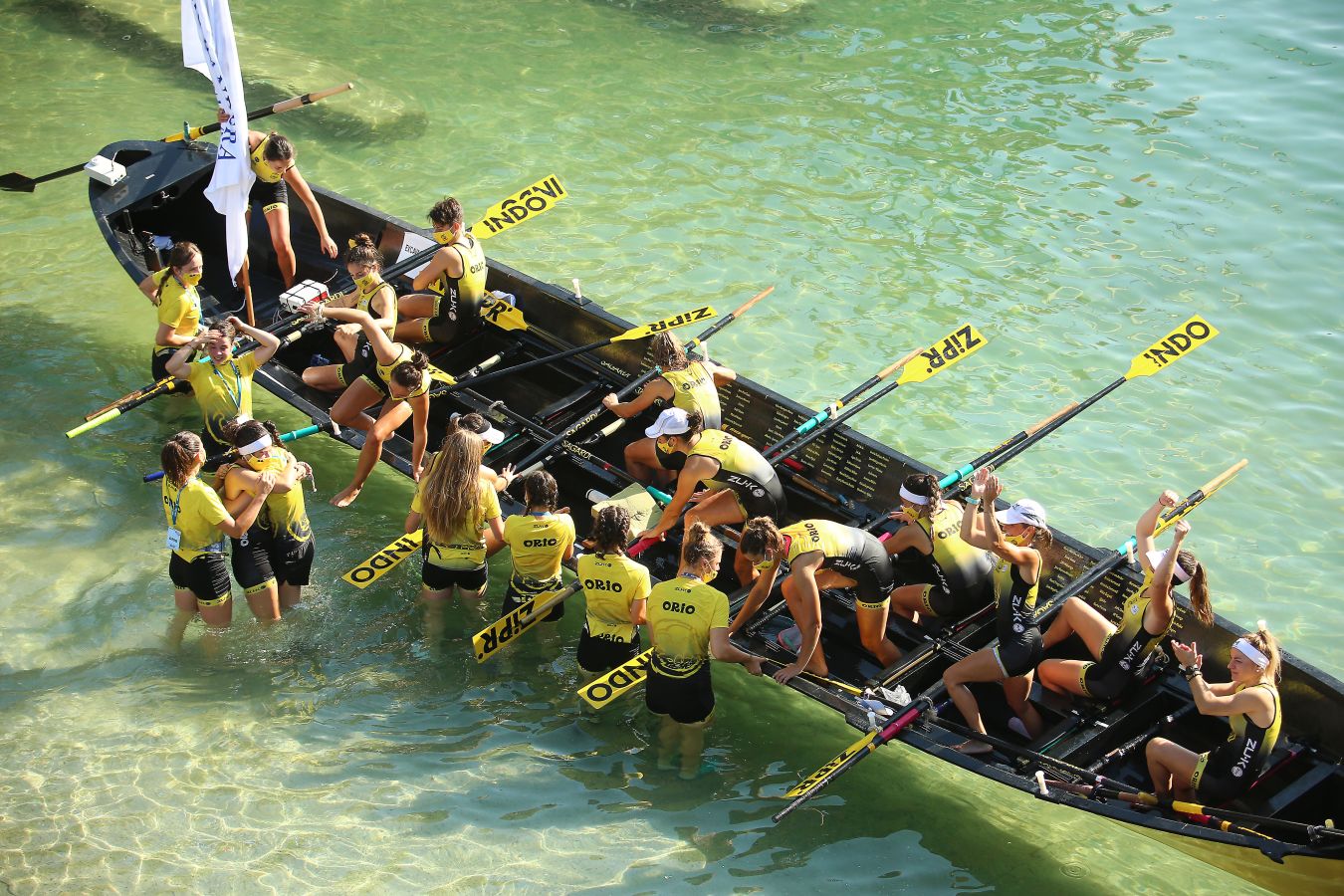 Orio gana la Bandera de La Concha femenina
