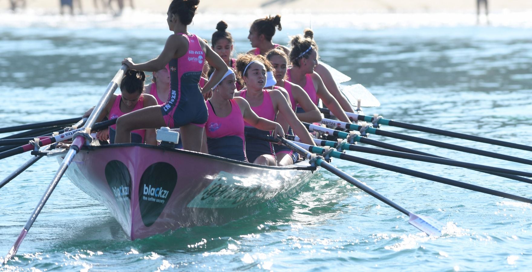 Orio gana la Bandera de La Concha femenina