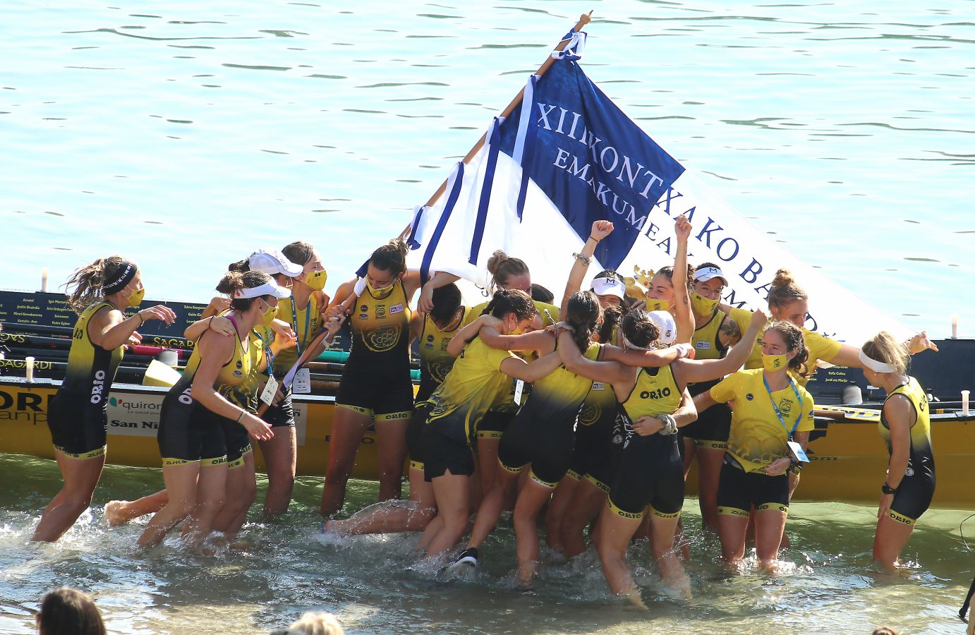 Orio gana la Bandera de La Concha femenina