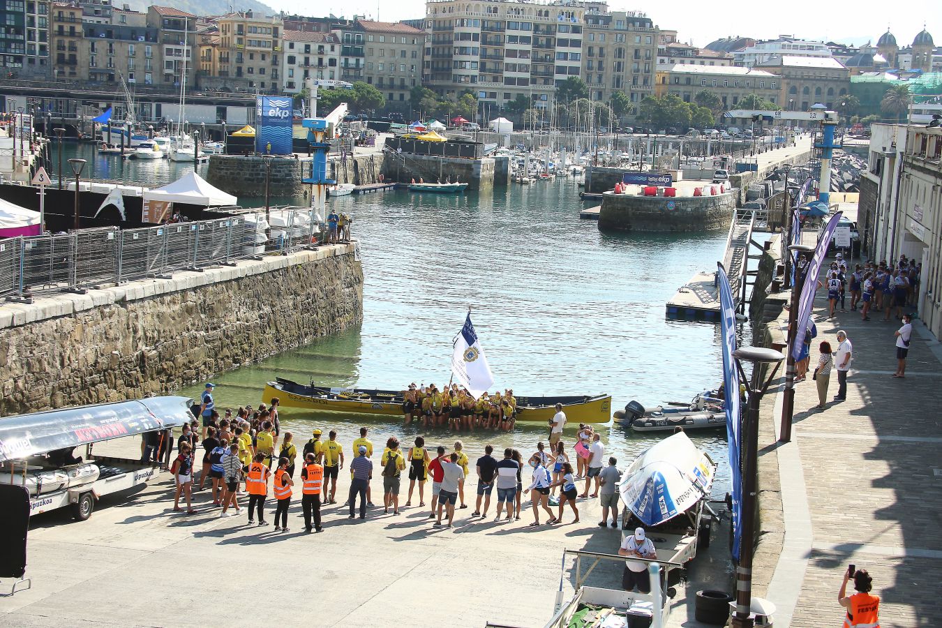 Orio gana la Bandera de La Concha femenina