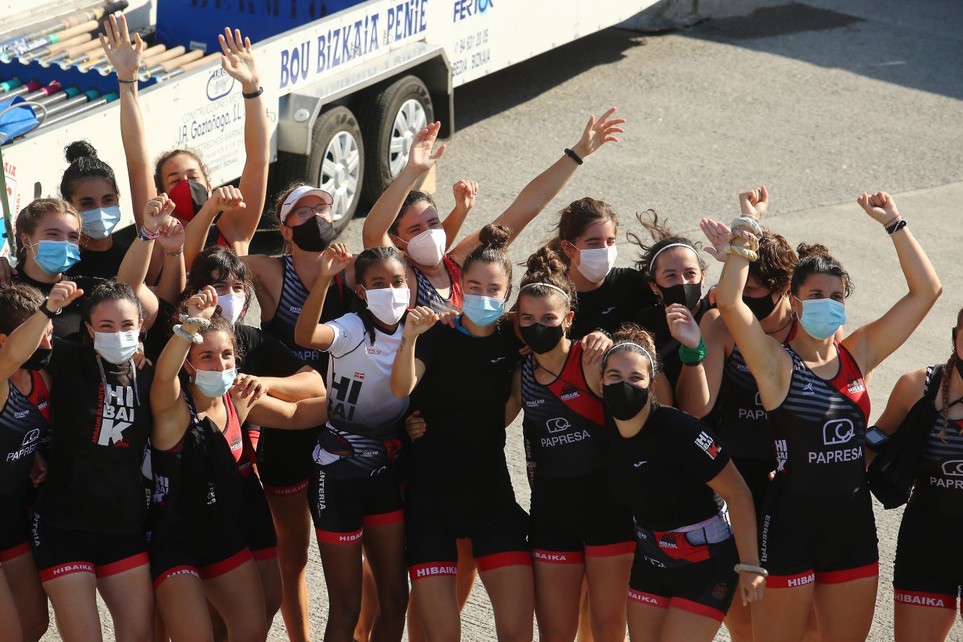 Orio gana la Bandera de La Concha femenina