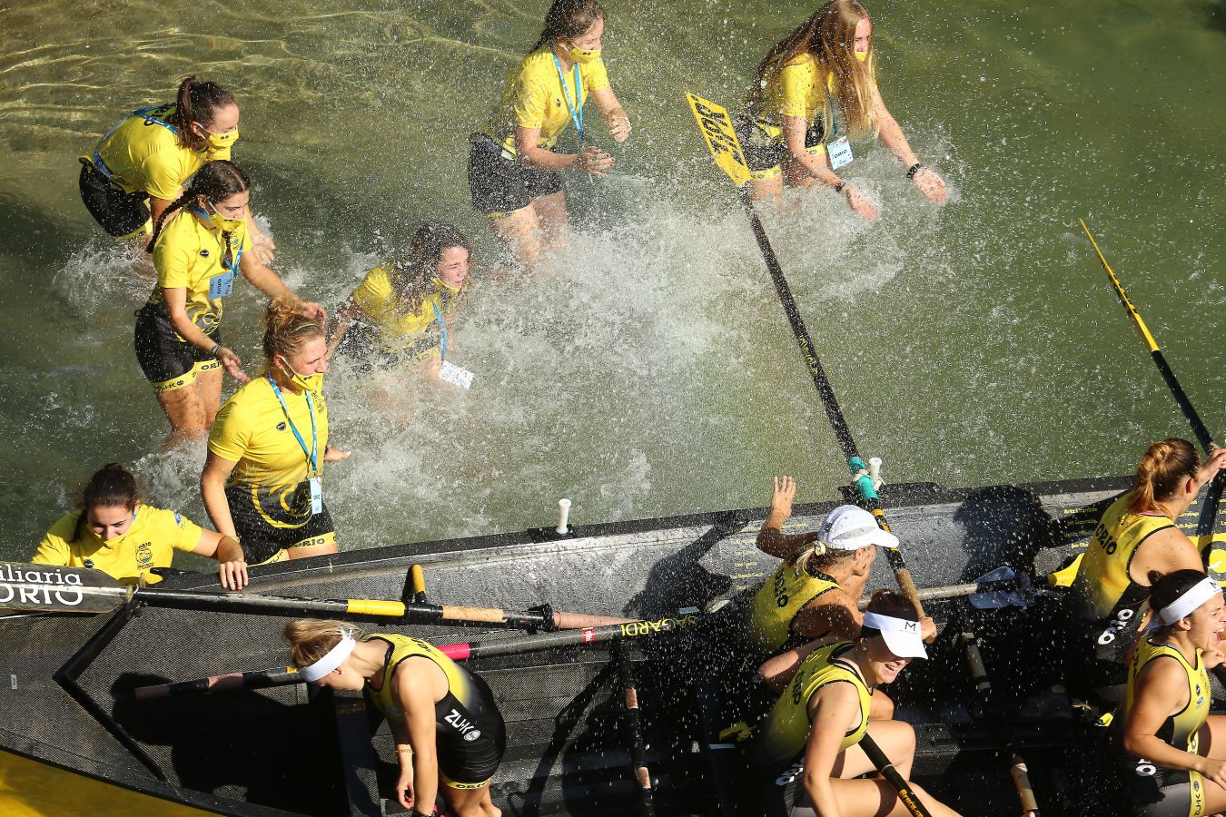 Orio gana la Bandera de La Concha femenina