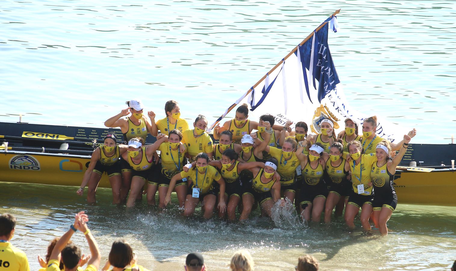 Orio gana la Bandera de La Concha femenina