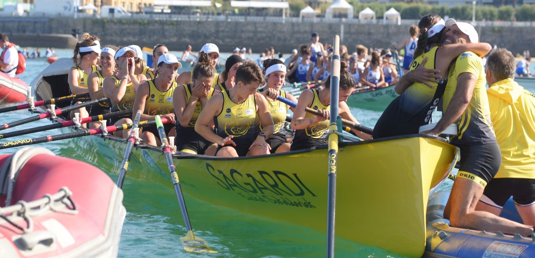 Orio gana la Bandera de La Concha femenina
