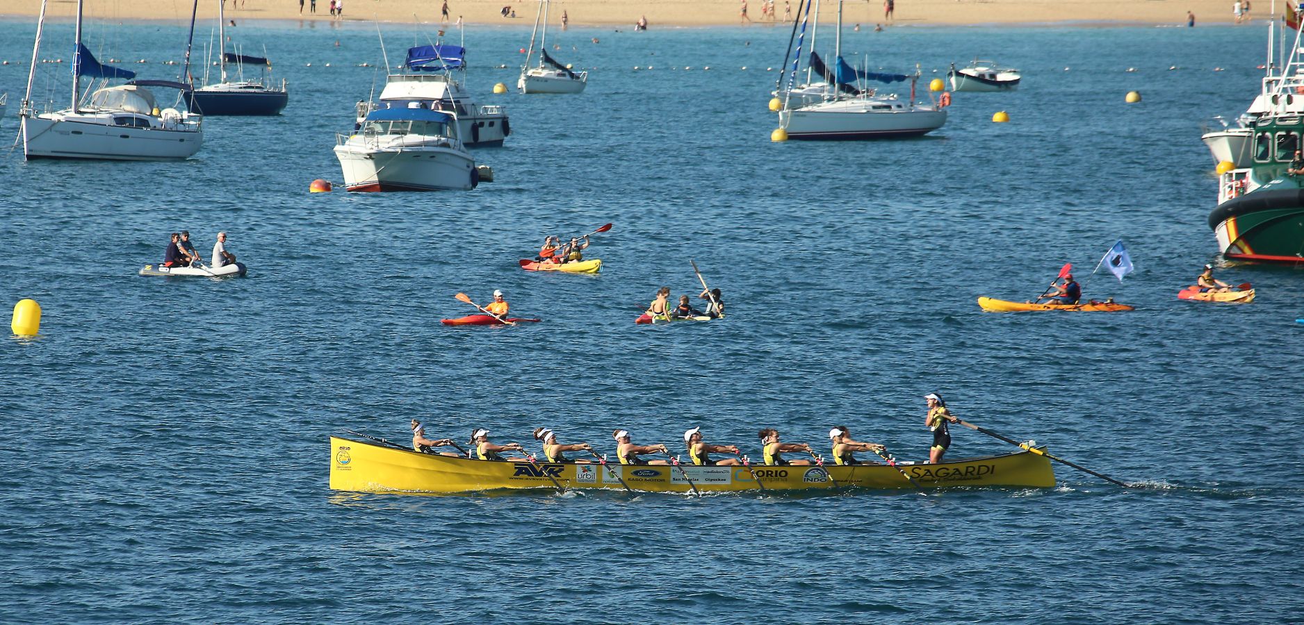 Orio gana la Bandera de La Concha femenina