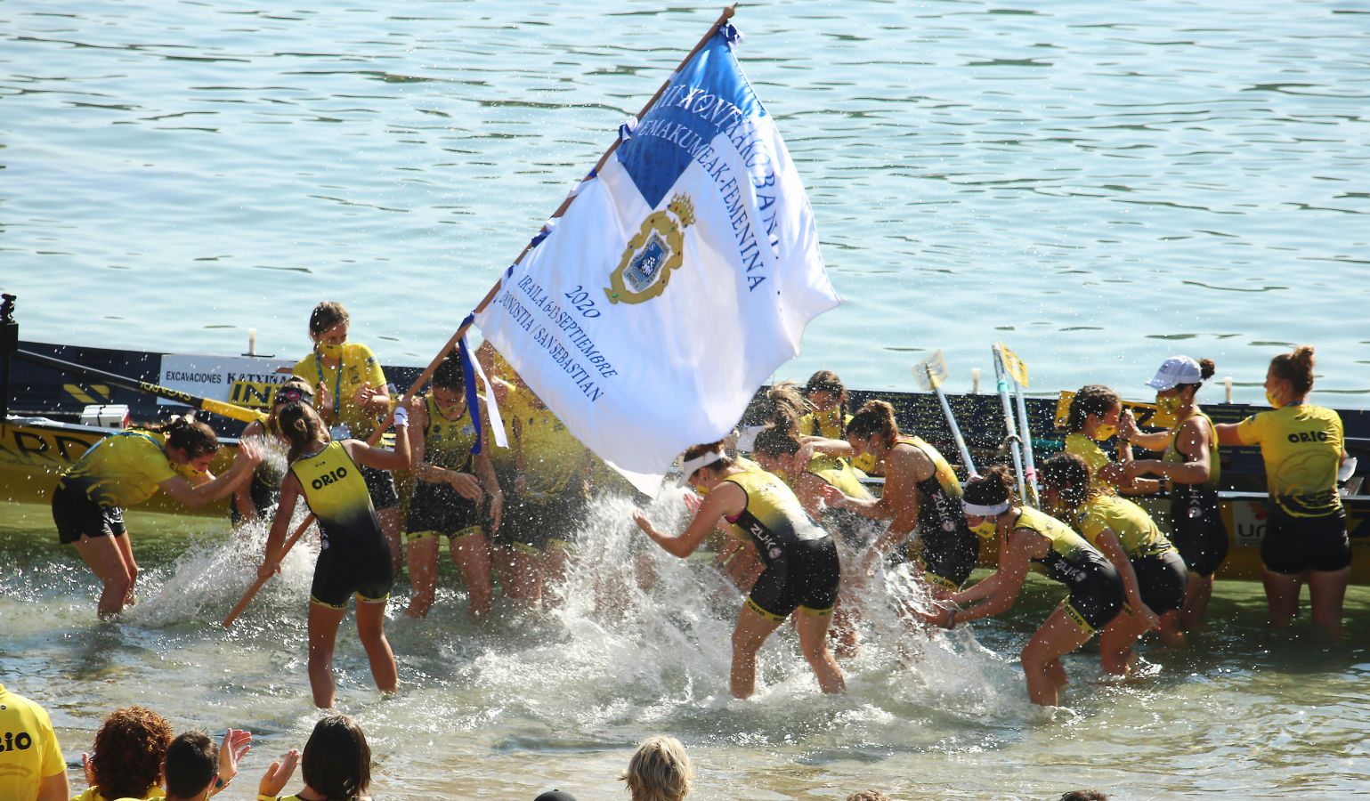 Orio gana la Bandera de La Concha femenina
