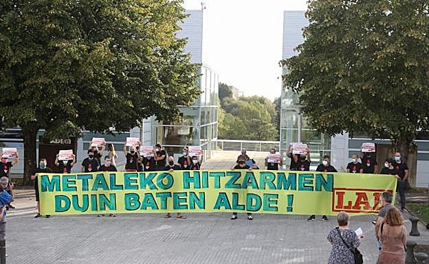 Las subcontratas y la precariedad atascan las negociaciones del convenio del Metal de Gipuzkoa