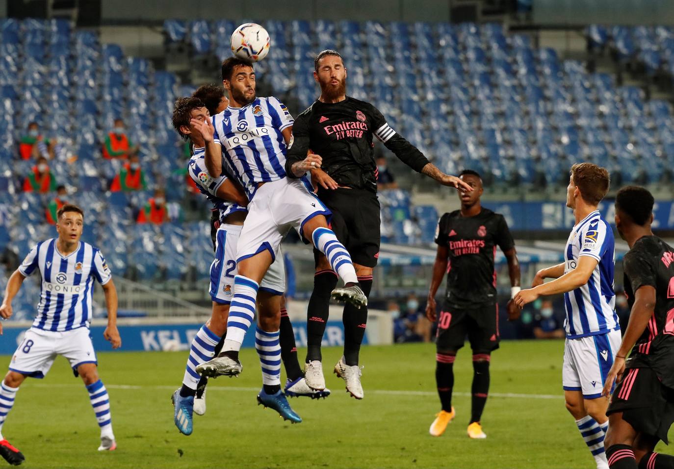 Las imágenes que deja el estreno liguero en el Reale Arena