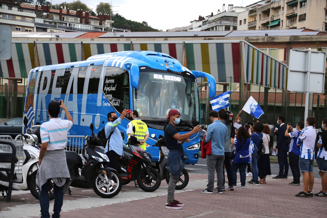 Las imágenes que deja el estreno liguero en el Reale Arena