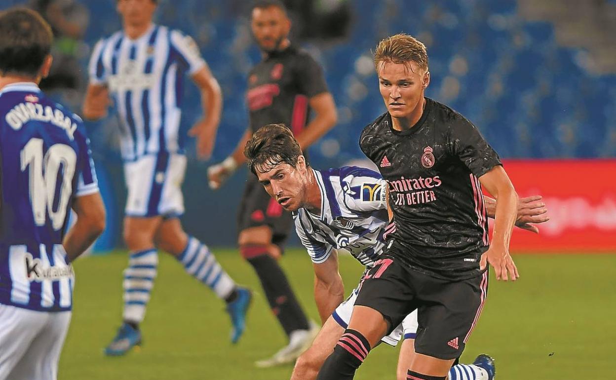 La Real Sociedad se pone el buzo de trabajo ante el Real Madrid