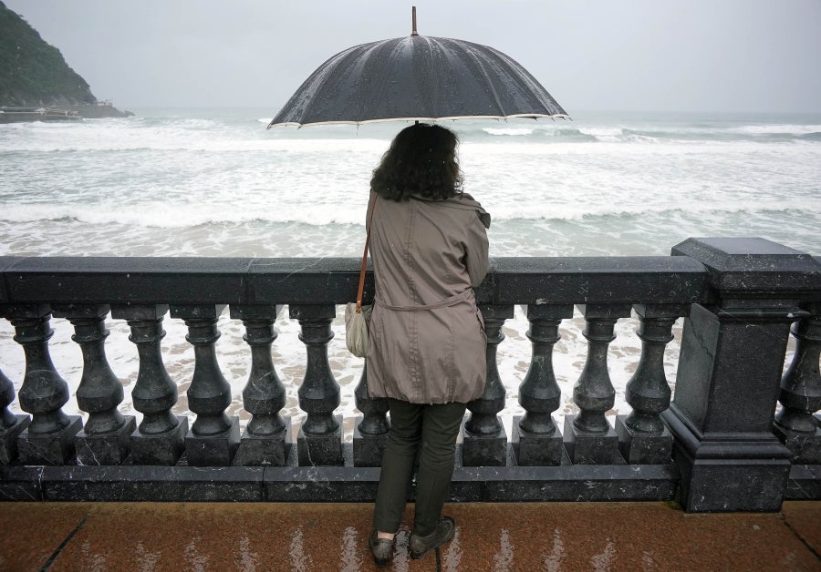 Fotos: &#039;Odette&#039; barre Gipuzkoa