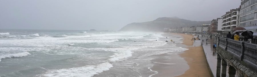 Fotos: &#039;Odette&#039; barre Gipuzkoa