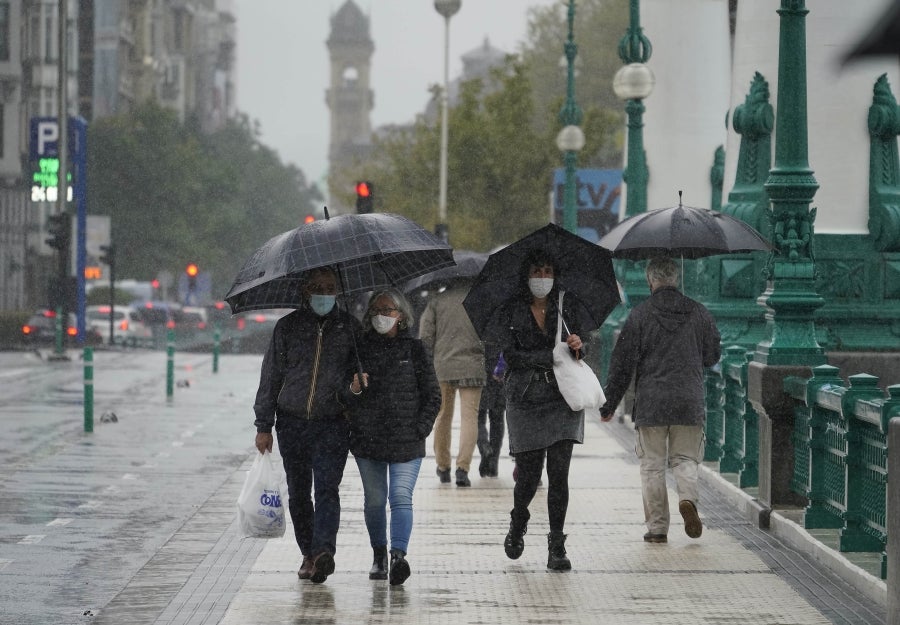 Fotos: &#039;Odette&#039; barre Gipuzkoa