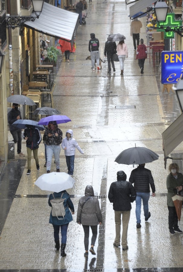 Fotos: &#039;Odette&#039; barre Gipuzkoa