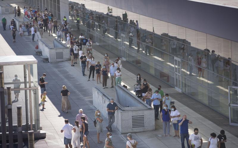 Un mes después, otro 'screening' masivo en el Bidasoa