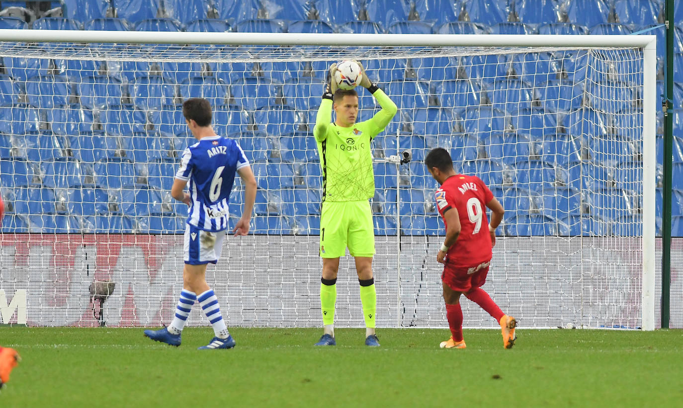 Las imágenes del Real Sociedad - Getafe disputado en el Reale Arena