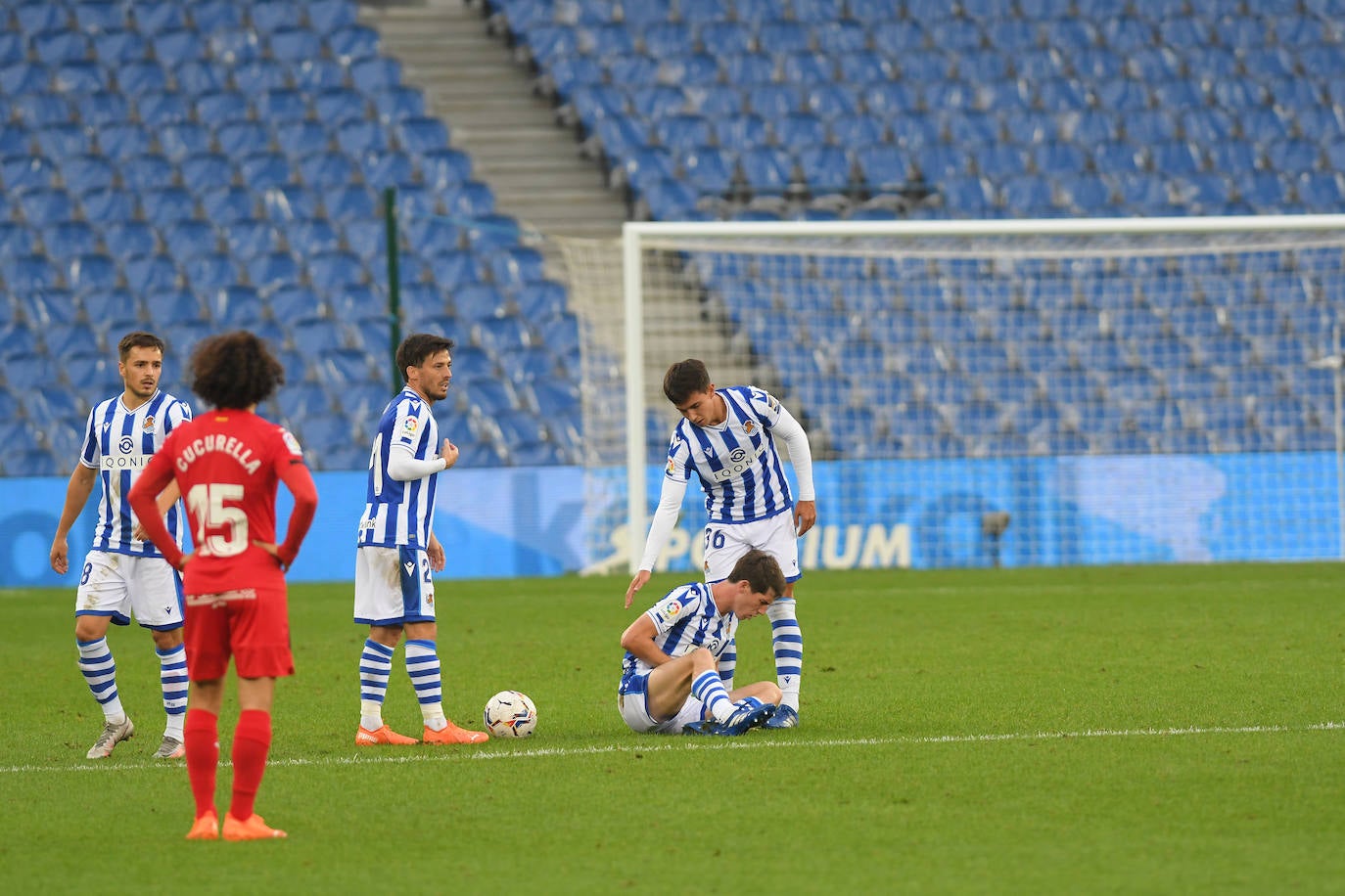 Las imágenes del Real Sociedad - Getafe disputado en el Reale Arena