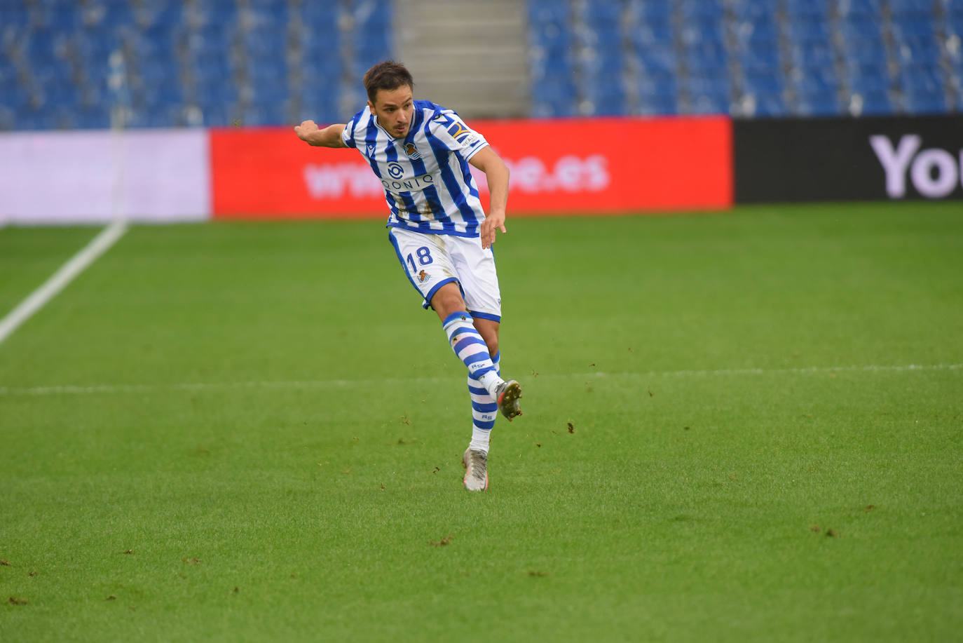 Las imágenes del Real Sociedad - Getafe disputado en el Reale Arena