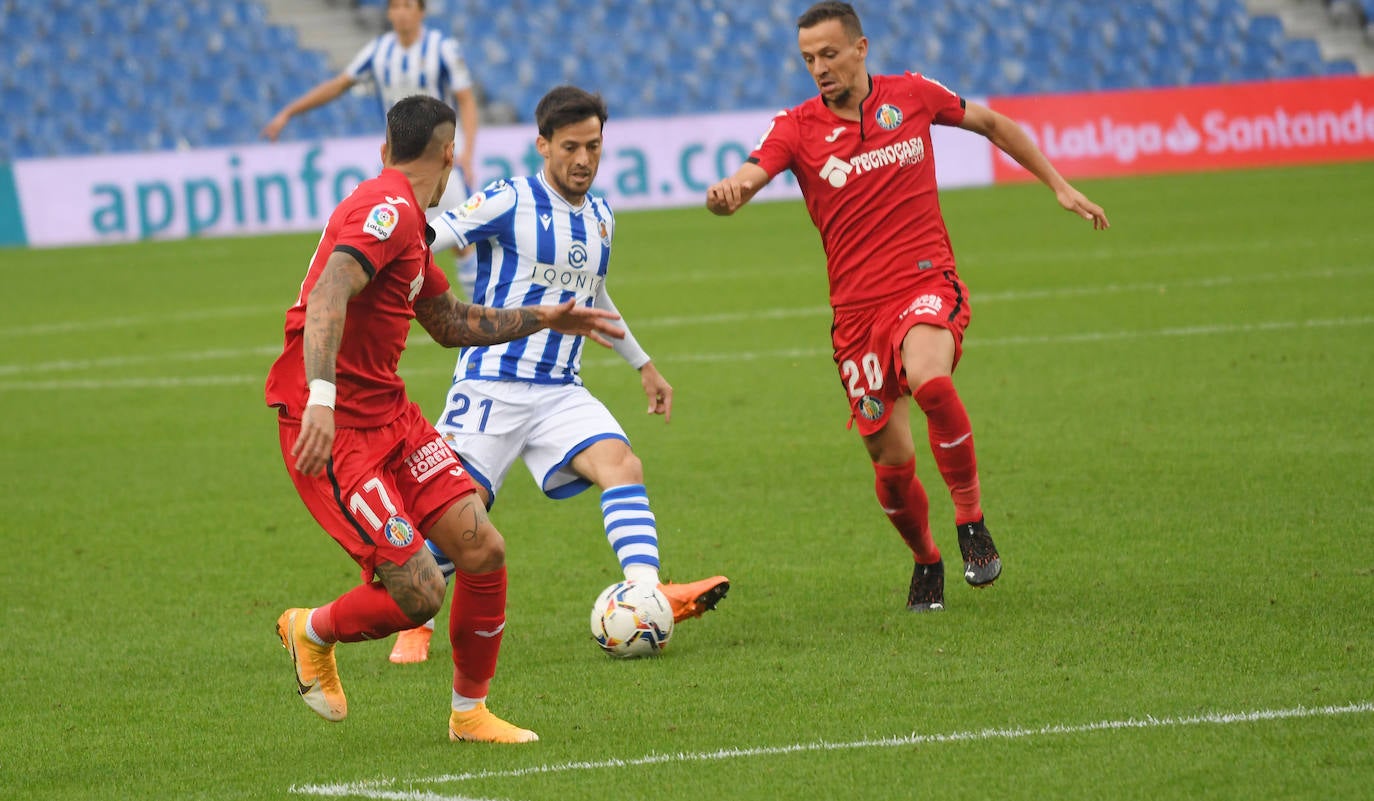 Las imágenes del Real Sociedad - Getafe disputado en el Reale Arena