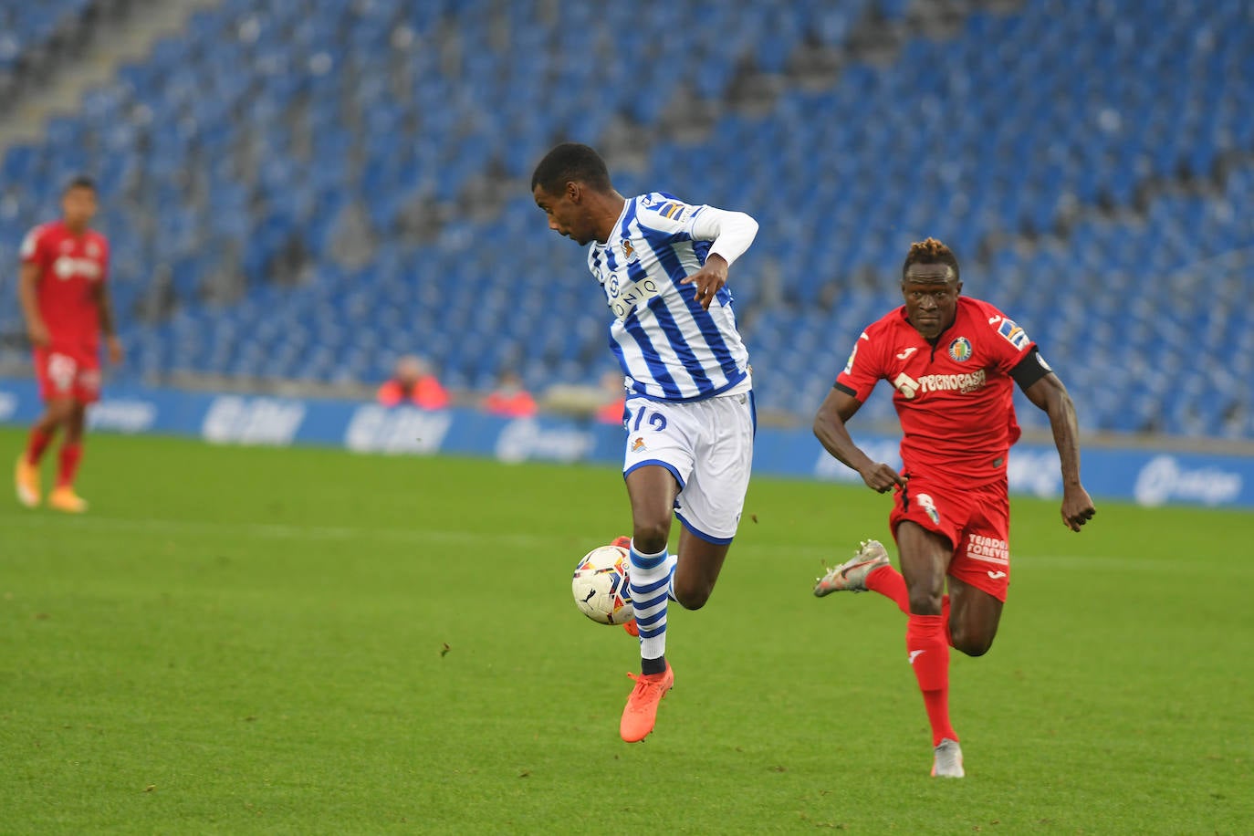 Las imágenes del Real Sociedad - Getafe disputado en el Reale Arena