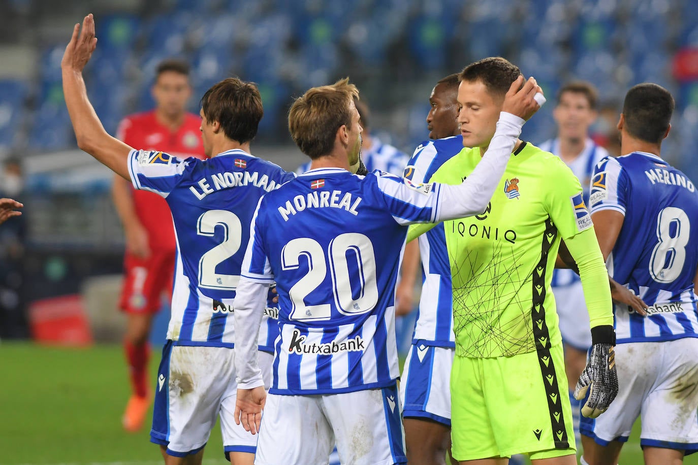 Las imágenes del Real Sociedad - Getafe disputado en el Reale Arena