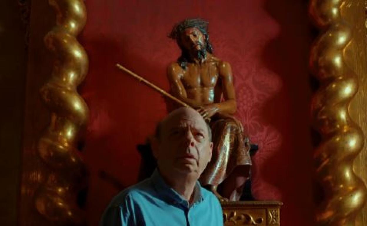 Wallace Shawn, protagonista de la película de Allen, en San Vicente. 