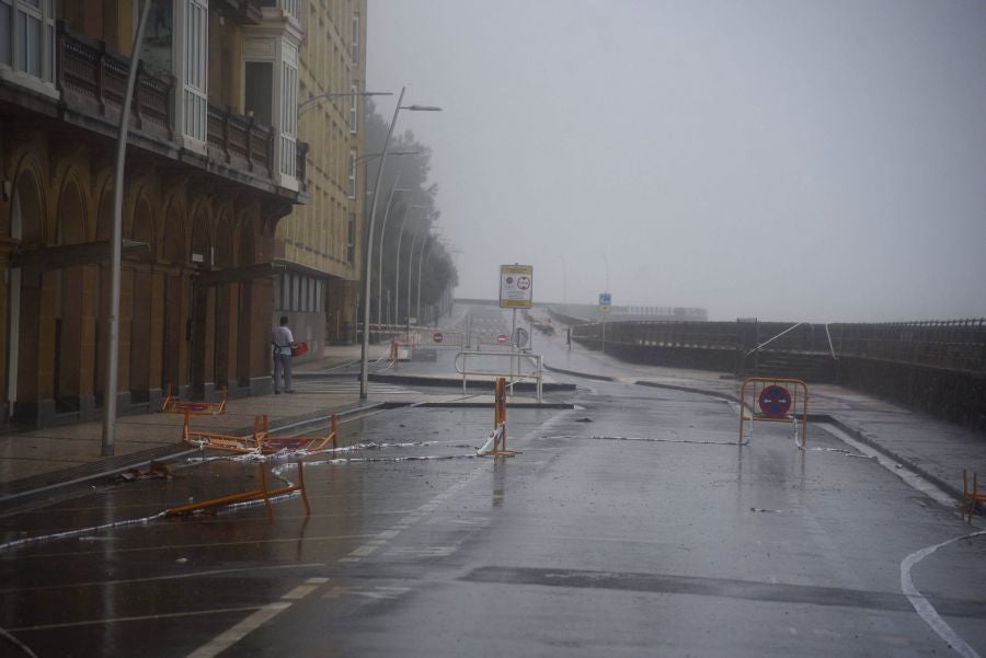 Las rachas de viento máximas registradas en zonas expuestas han alcanzado los 133,3 kilómetros por hora en Matxitxako