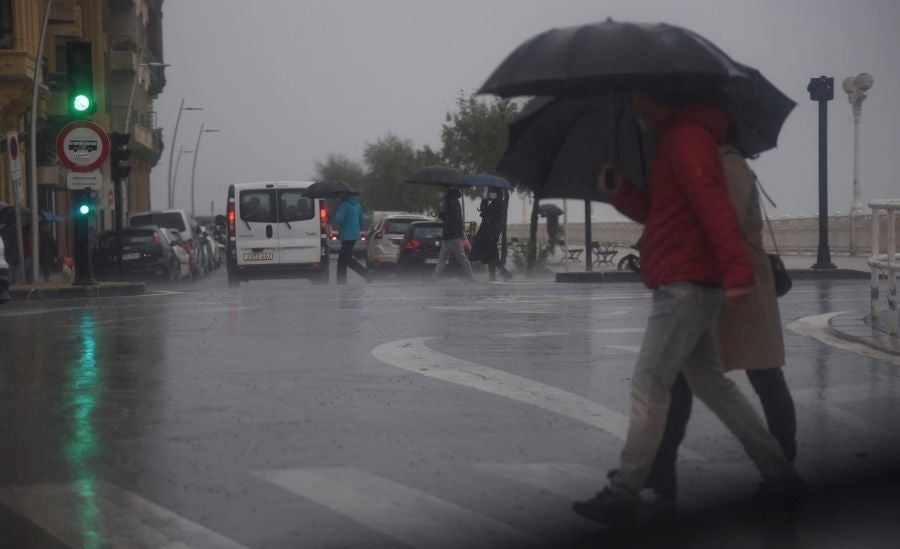 Las rachas de viento máximas registradas en zonas expuestas han alcanzado los 133,3 kilómetros por hora en Matxitxako