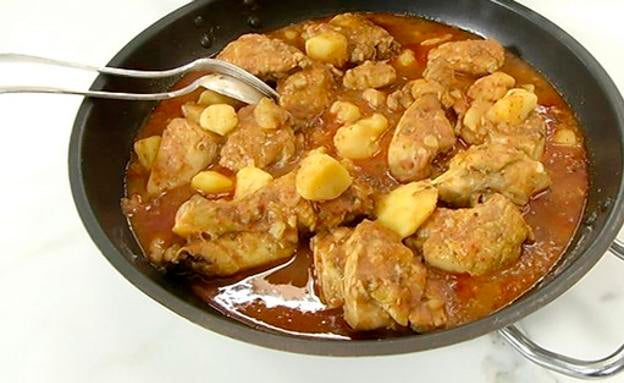 Receta de marmitako «andaluz» o papas en caldo de David de Jorge