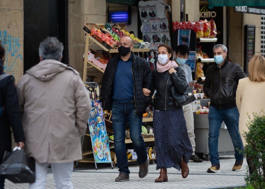 Fotos: Turismo con mascarilla y frío