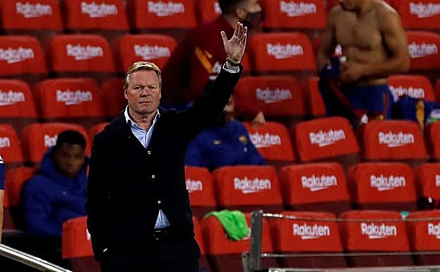 Koeman, sobre Griezmann: «El entrenador manda»