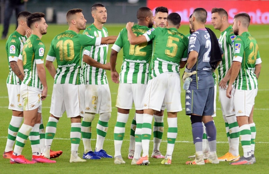 La Real se ha ido al descanso con ventaja en el marcador gracias al gol de Portu en el minuto 43