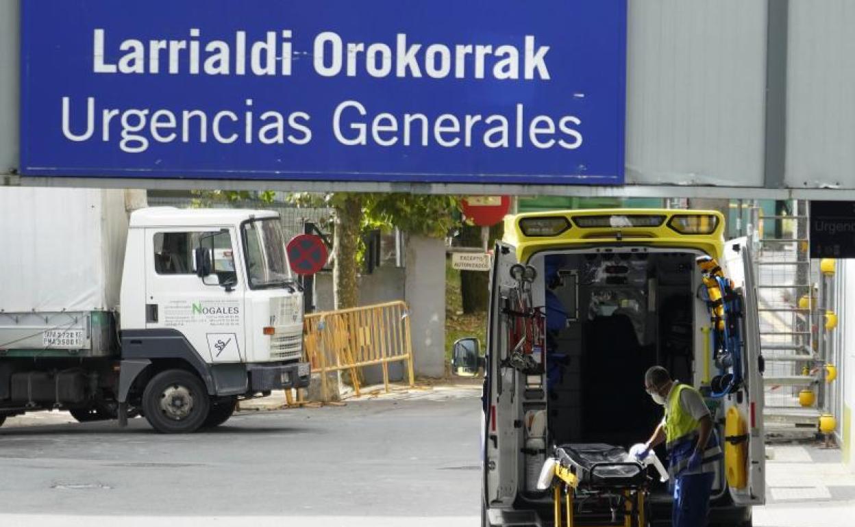 Urgencias del Hospital de Donostia.