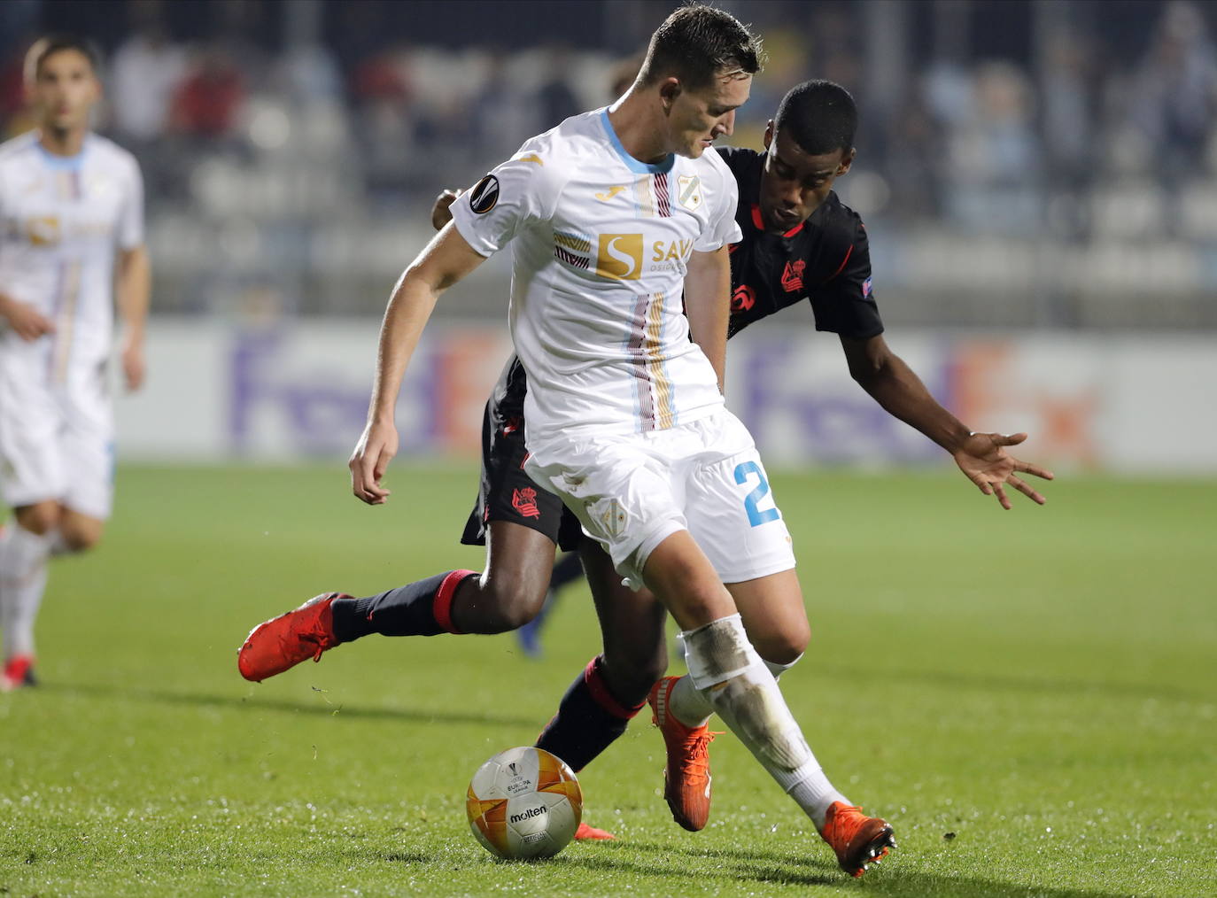 La Real Sociedad ha debutado este jueves en la Europa League ante el Rijeka croata